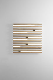 Plafoniera KUMA CCT Quadrata 41 cm In Legno
