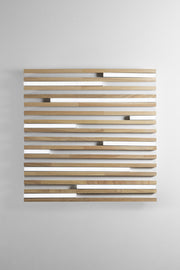 Plafoniera KUMA CCT Quadrata 50 cm In Legno