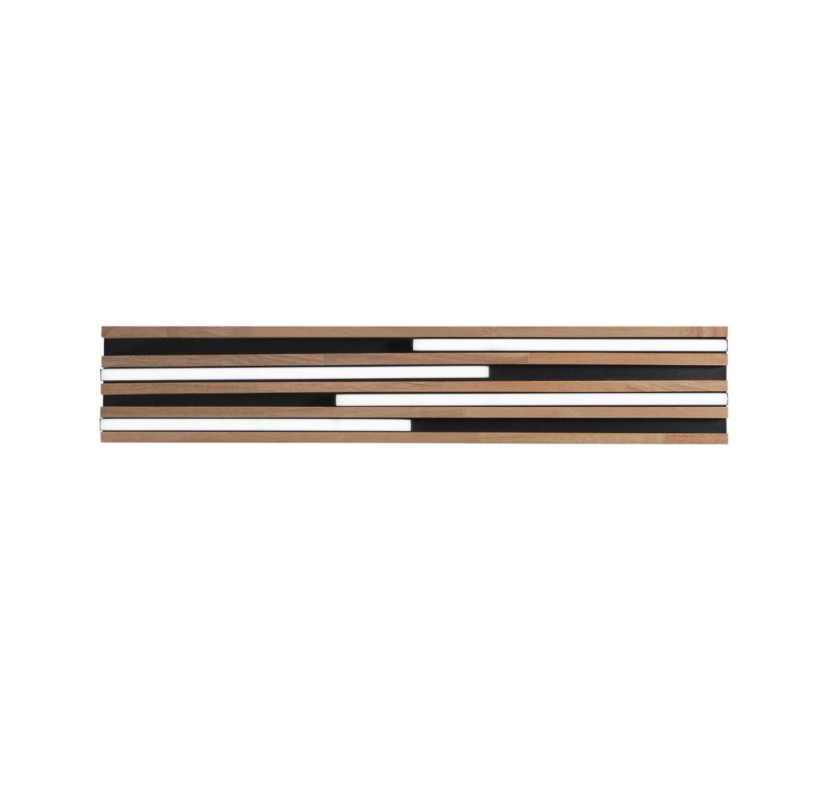 Plafoniera KUMA CCT Rettangolare 80 cm In Legno