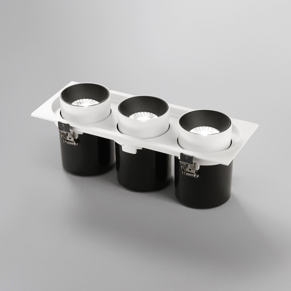 Faretto LED da Incasso Orientabile OUTSIDER 3x30W Triplo CCT 2700K/3200K/4000K CRI90+