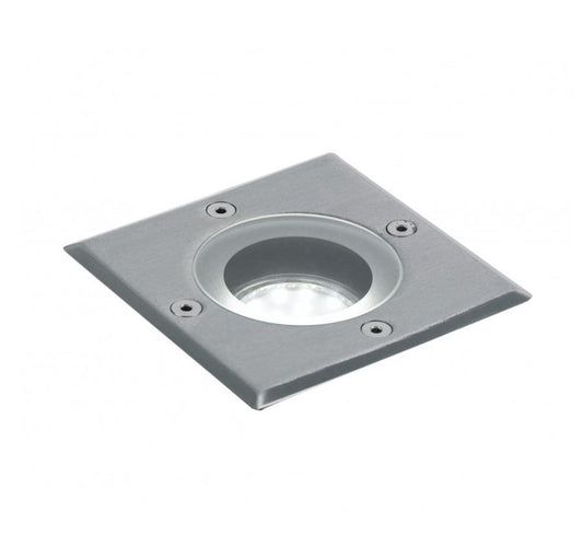 Segnapasso DRIVE Quadrato 10,8 cm in acciaio inox