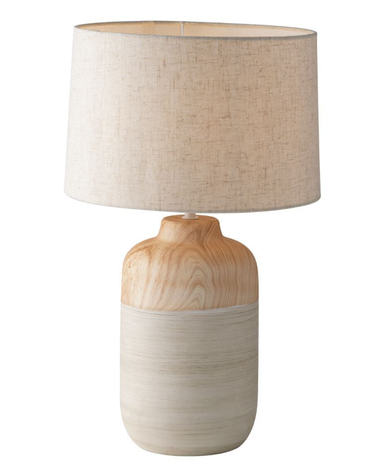 Lampada WOODY da tavolo Led(E27) 49 cm in Ceramica