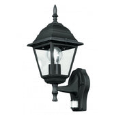 Applique ROMA con sensore di movimento 39 cm LED E27 In Alluminio