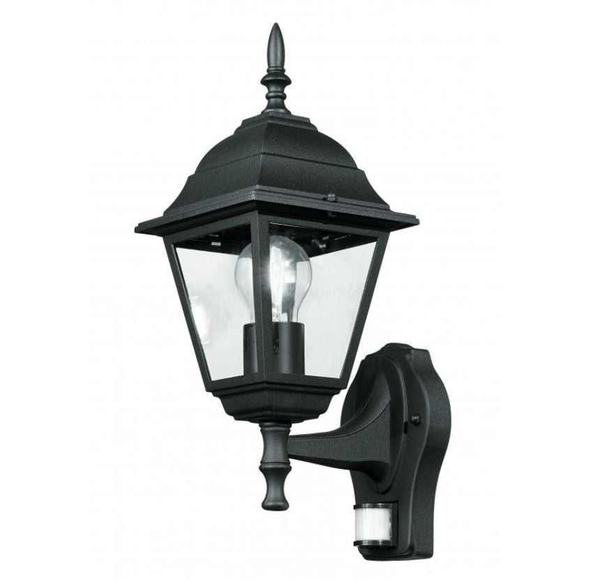 Applique ROMA con sensore di movimento 39 cm LED E27 In Alluminio