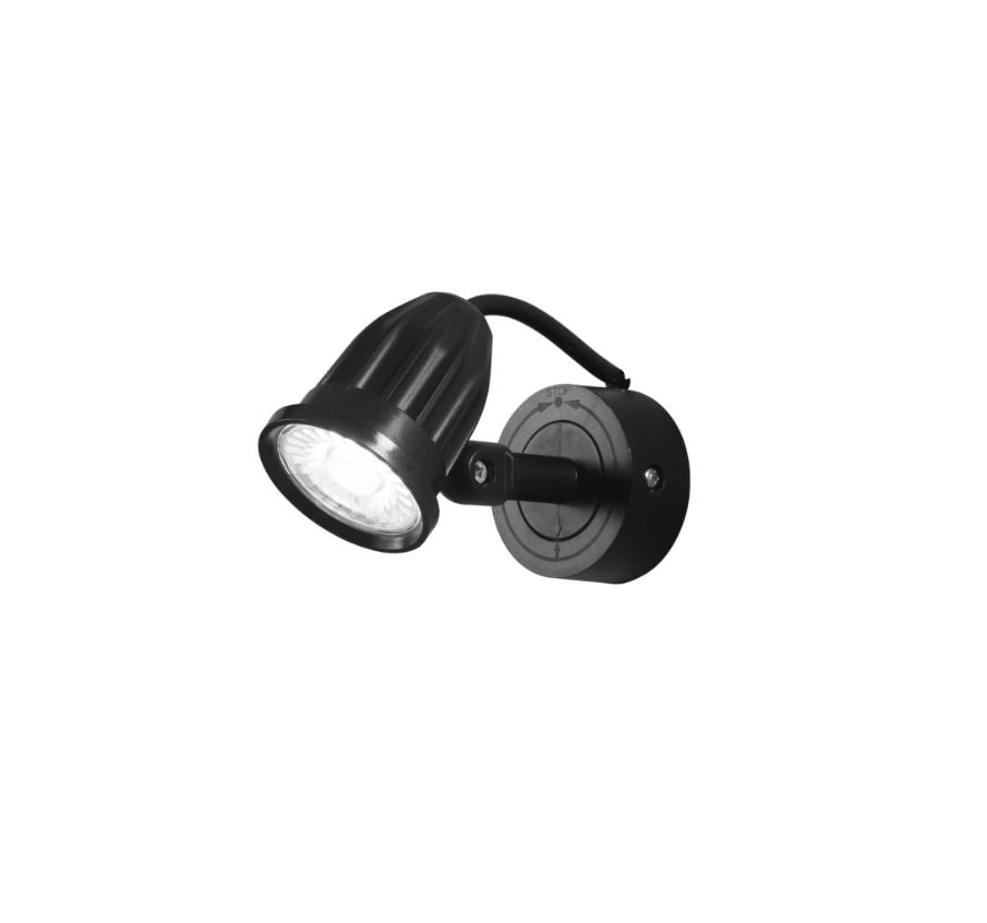 Applique PEG 5,3 cm LED 9 W In Policarbonato