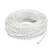 Cavo elettrico CLAY trecciato con rivestimento tessile 25 m 3X1,5 mm