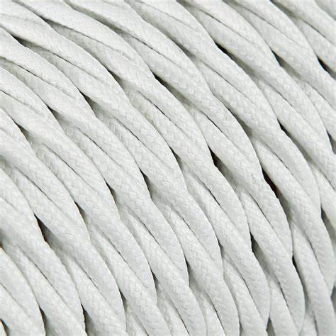 Cavo elettrico CLAY trecciato con rivestimento tessile 5 m 3X0,75 mm