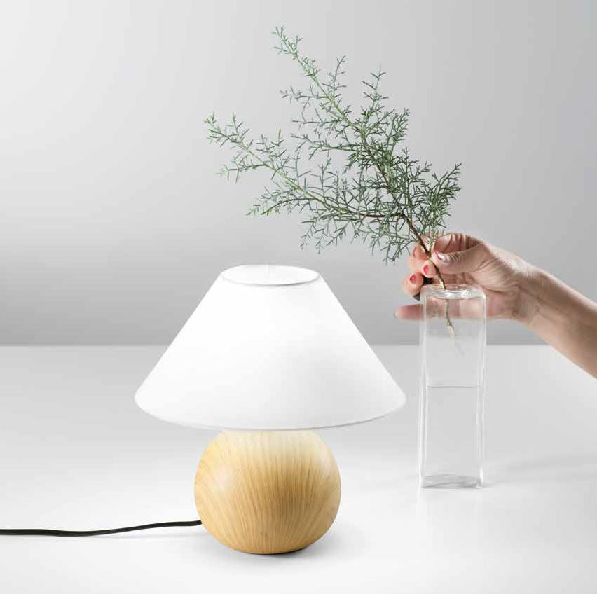 Abatjour PINO Led(E14) 23 cm in Ceramica