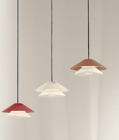 Lampadario ATREO a Sospensione Led 6W altezza regolabile In Metallo