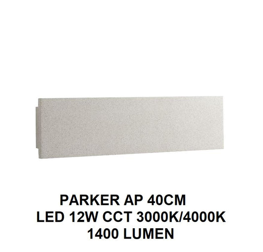 Applique PARKER LED CCT 40 cm Led 12 W In Cemento