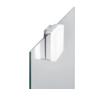DIVA square wall lamp 7.5 cm LED 4 W in thermoplastic