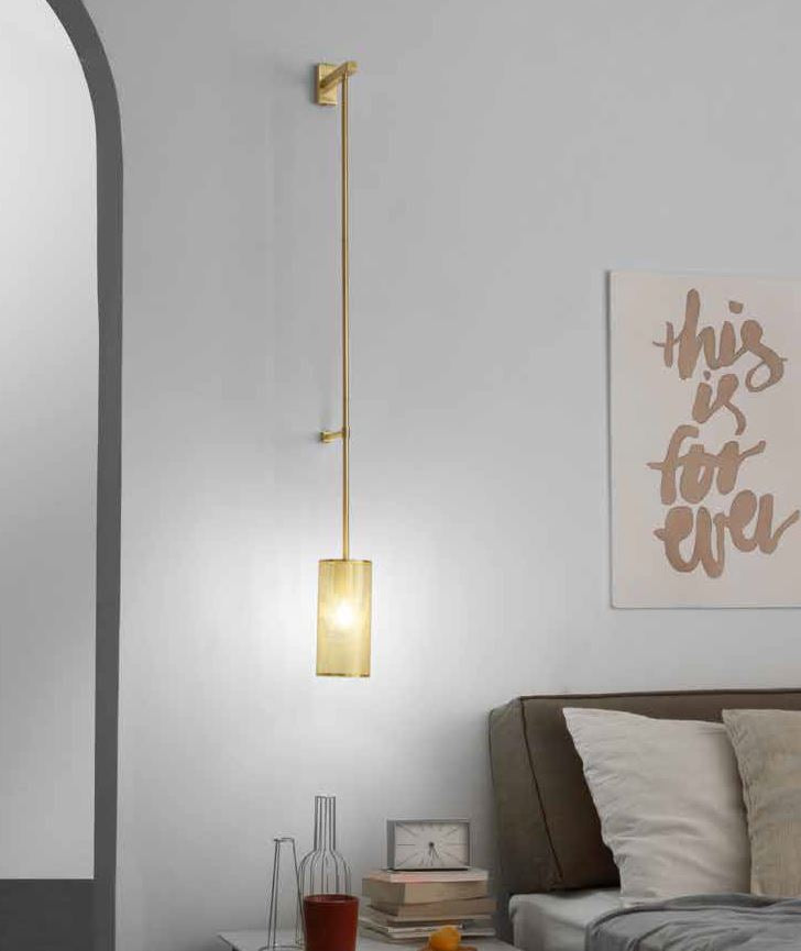 Applique KING Led(E27) 120 cm In Metallo