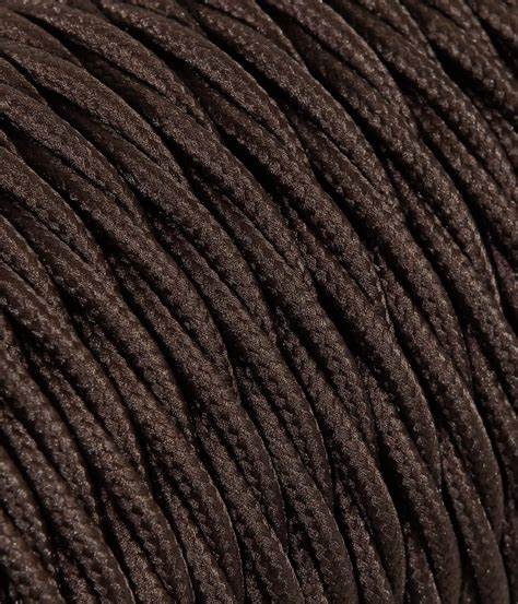 Cavo elettrico CLAY trecciato con rivestimento tessile 25 m 3X1,5 mm