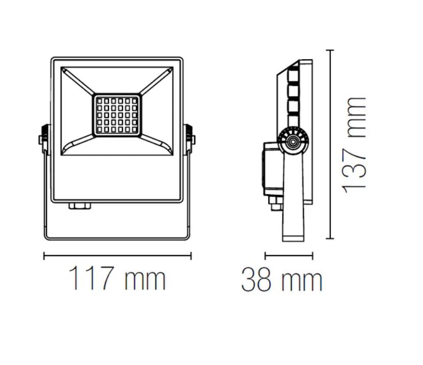 Faretto AXEL CCT Led 10w 13,7 cm Orientabile In Alluminio