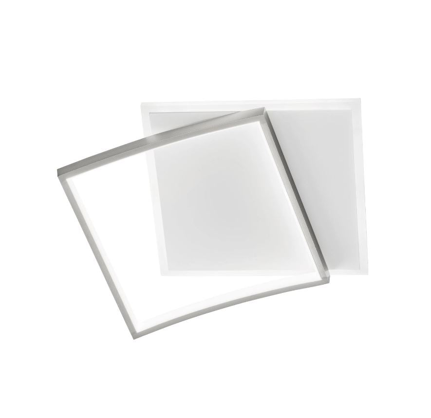 Plafoniera AYRTON Quadrata CCT a Led 42 cm 42w In Alluminio