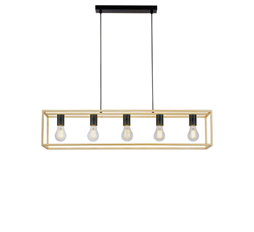 Lampadario KIMERA a sospensione Led 100cm In  Metallo