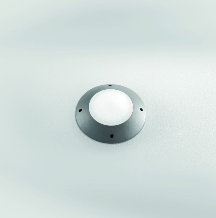 Segnapasso GROUND CCT 12W 21 cm in alluminio