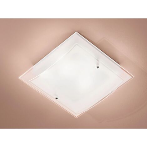 Plafonnier GIBUS E27 30 cm en verre