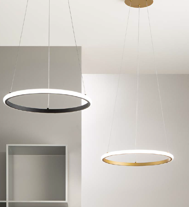 Lampadario AXIS CCT 40 cm 31W in Metallo