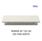 Applique PARKER LED  120 cm 30 W In Cemento