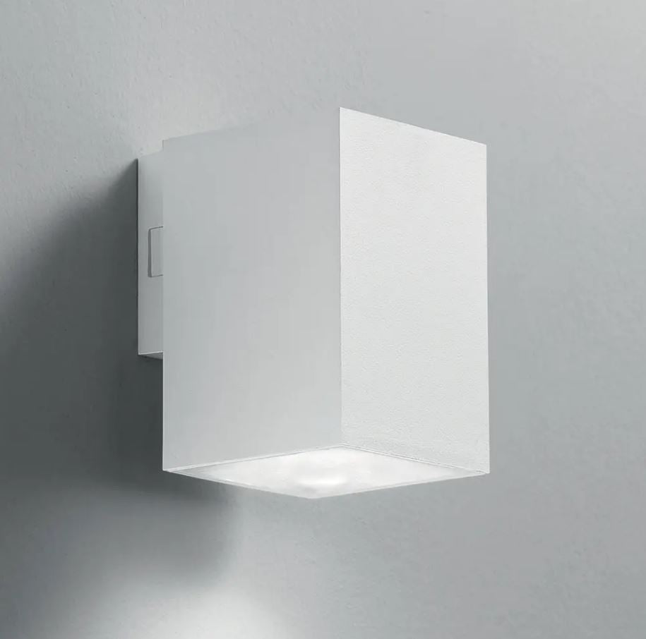 Applique POLO Quadrata CCT 11,6 cm LED 8 W In Policarbonato