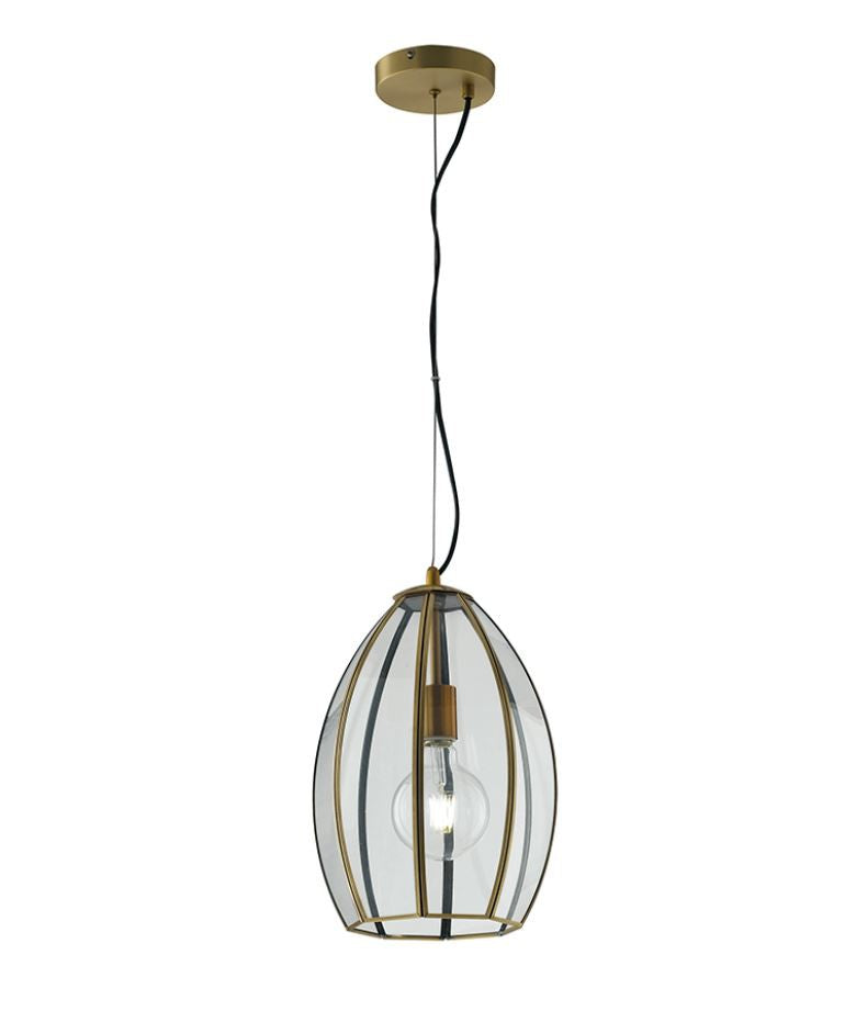 Lampadario CHESTER M a Sospensione 130 cm In Vetro