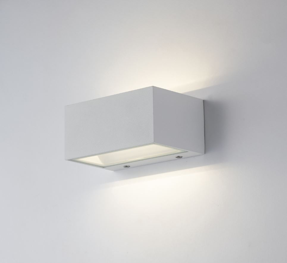 Applique TWIN CCT 14 cm LED 12 W In Alluminio