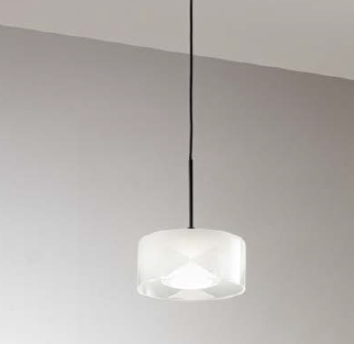 Lampadario EMILY 1 Luce 200 cm in Vetro