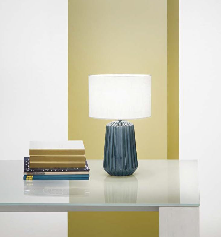 Lampada KIOWA da tavolo Led(E27) 46 cm in Ceramica