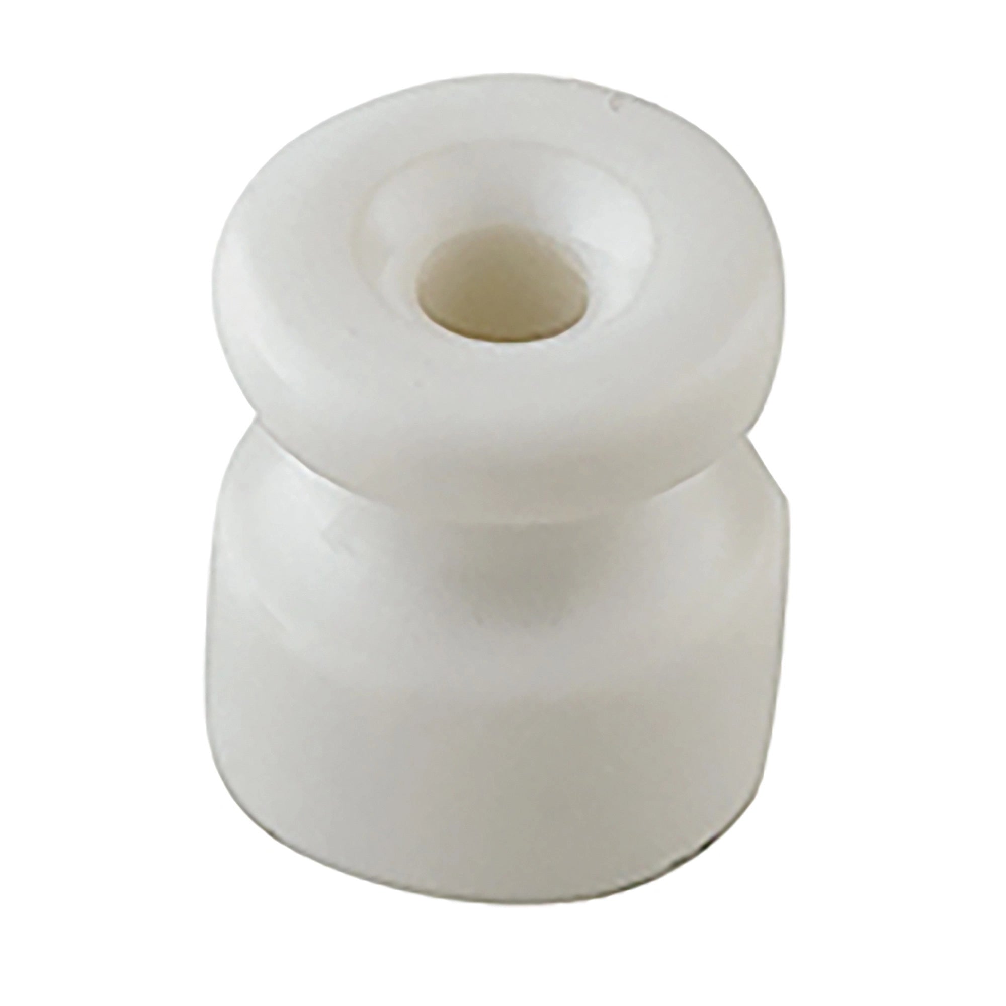Isolatori CLAY 4pz bianchi 1,8X2CM In Porcellana