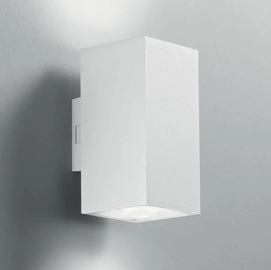 Applique POLO Quadrata CCT  16 cm LED 16 W Policarbonato
