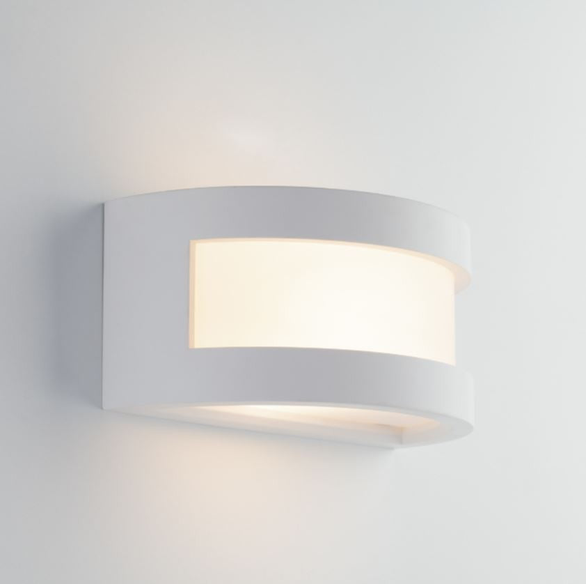 Applique CERVINIA Led(E27) 25 cm In Gesso