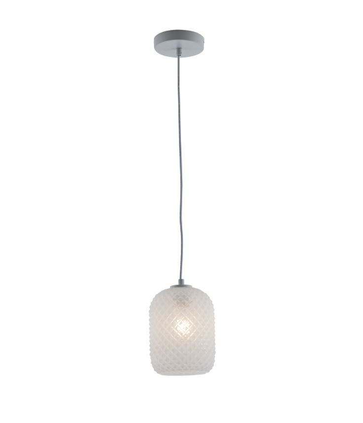 Lampadario ASHFORD a Sospensione E27 15 cm in Vetro