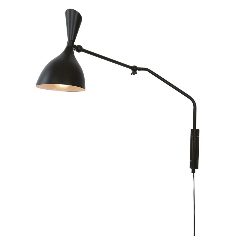 Applique MORGAN Orientabile Led(E27) 74,5 cm In Metallo
