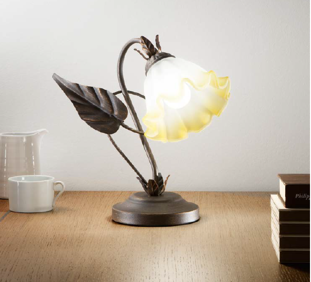Lampada TRISTANO Led(E14) 29 cm in Metallo