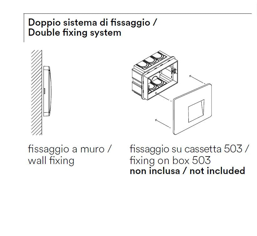 Segnapasso BREEN CCT alloggio in cassetta di derivazione 503