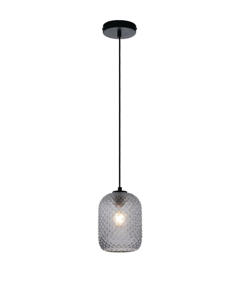 Lampadario ASHFORD a Sospensione E27 15 cm in Vetro