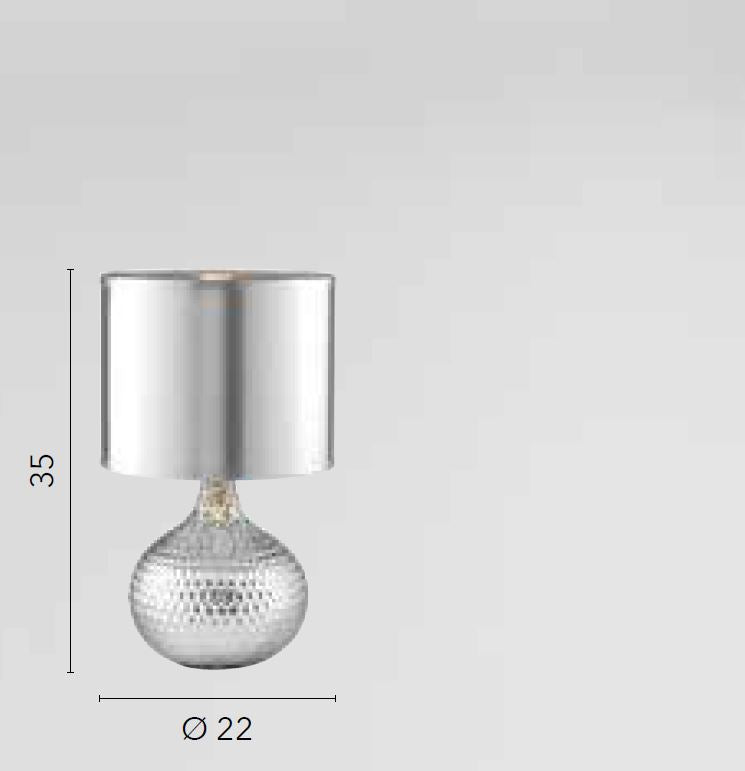 PULSAR Bedside Lamp Led(E14) 35 cm in Ceramic