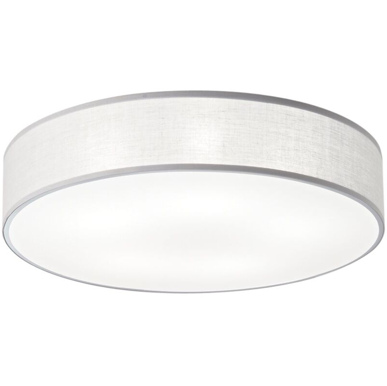 Plafoniera CAPITAL 7 Luci Led (E27) 76 cm In Metallo e Tessuto