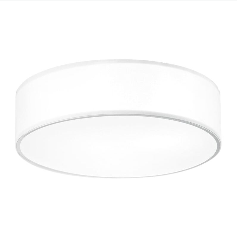 Plafoniera CAPITAL 4 Luci Led (E27) 57 cm In Metallo e Tessuto