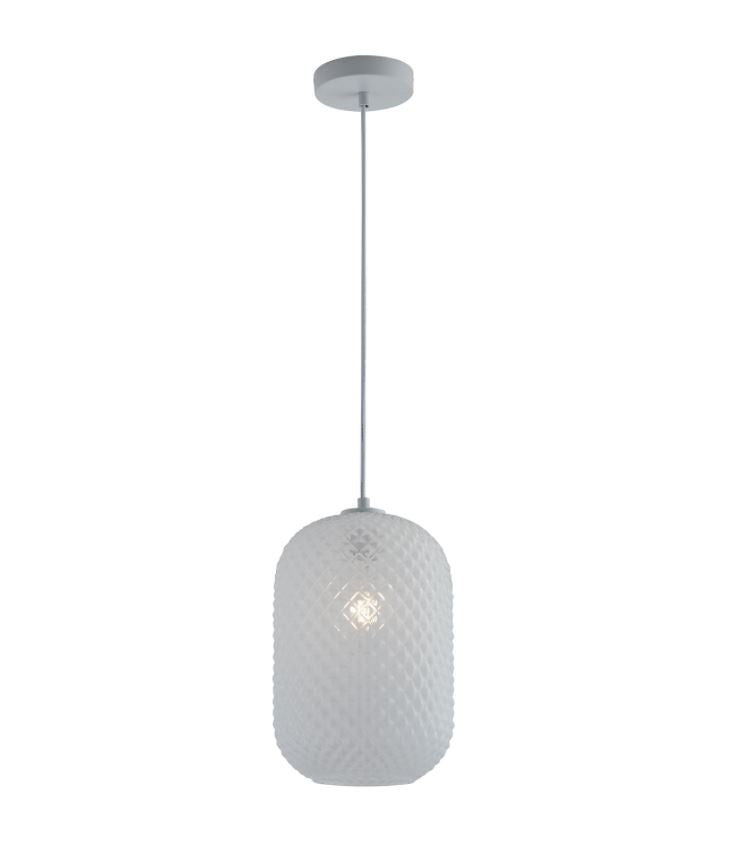 Lampadario ASHFORD a Sospensione E27 20 cm in Vetro
