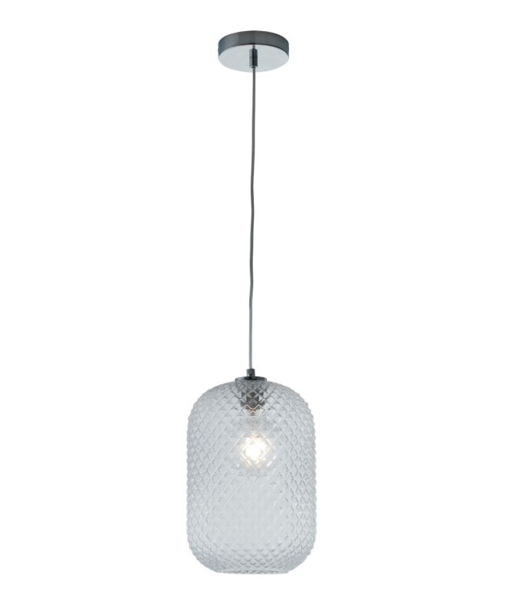 Lampadario ASHFORD a Sospensione E27 20 cm in Vetro