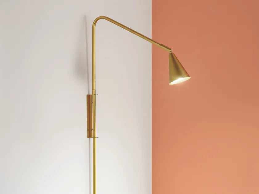 Applique ENEA Orientabile da Parete 69.5 cm Led GU10 In Metallo