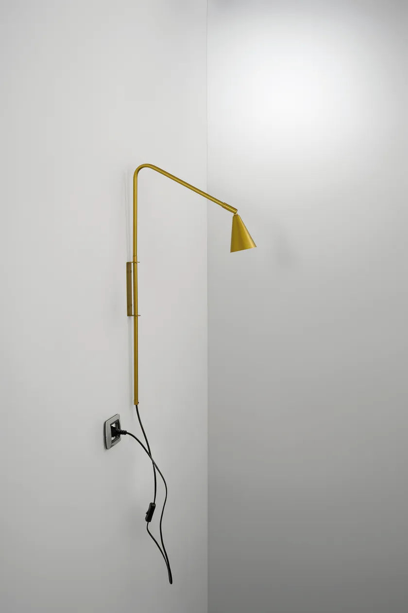 Applique ENEA Orientabile da Parete 69.5 cm Led GU10 In Metallo