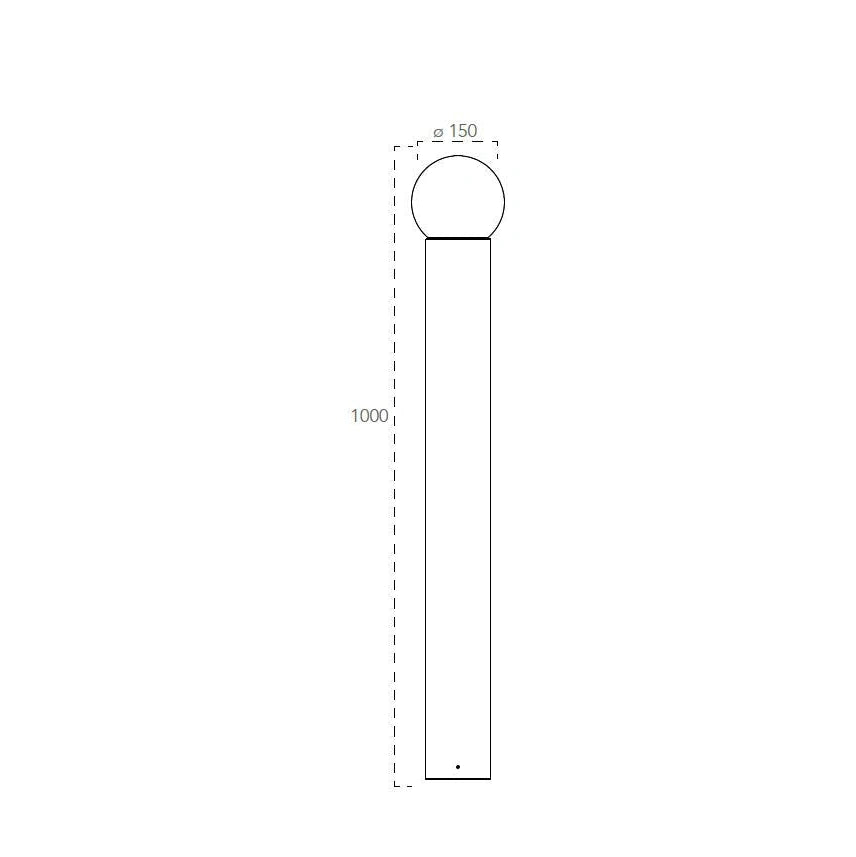 Applique SKITTLE 65 cm LED E27 In Alluminio