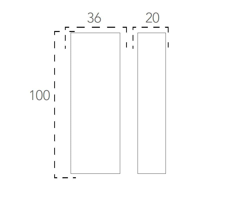 Applique LASER 10 cm LED 5 W In Termoplastica