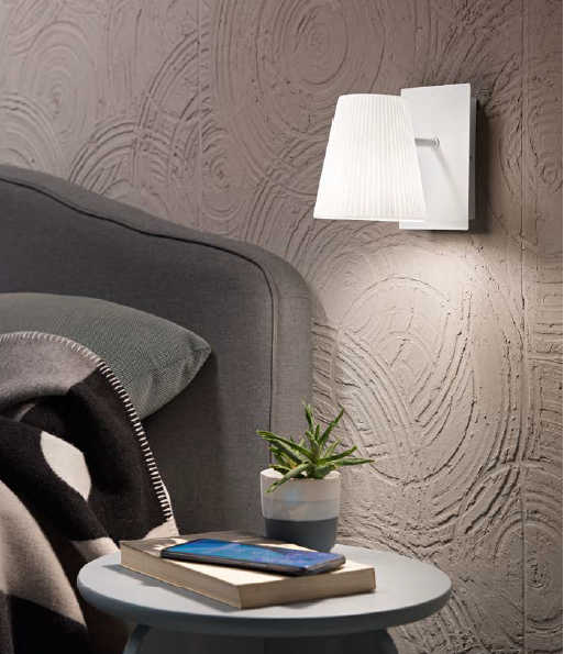 Applique CULT Luce Led(E14) 18 cm in Metallo e Termoplastica