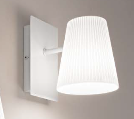 Applique CULT Luce Led(E14) 18 cm in Metallo e Termoplastica