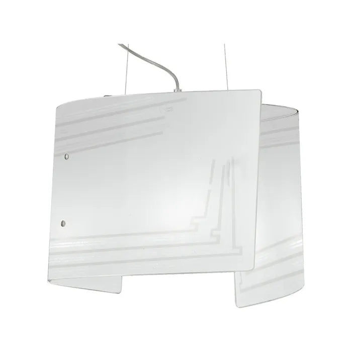 Plafonnier GIBUS E27 30 cm en verre