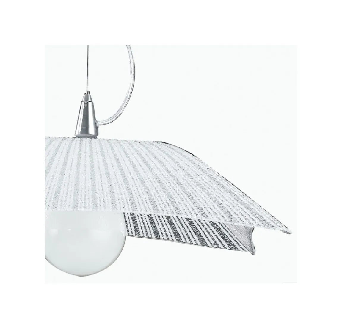 Lampadario a sospensione ISIDE (E27) 45 cm in Vetro 50X50X120CM